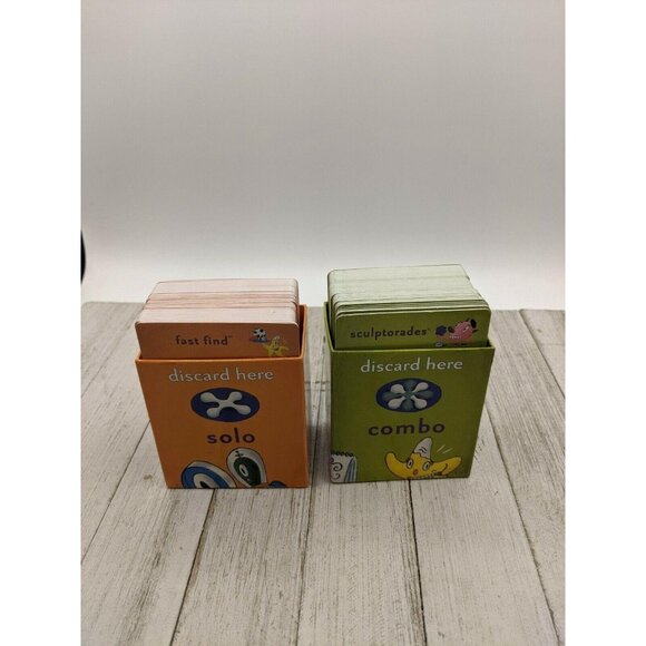 Cranium Cadoo Game 2002 Solo Combo Cards Replacement Part Piece - Picture 3 of 5